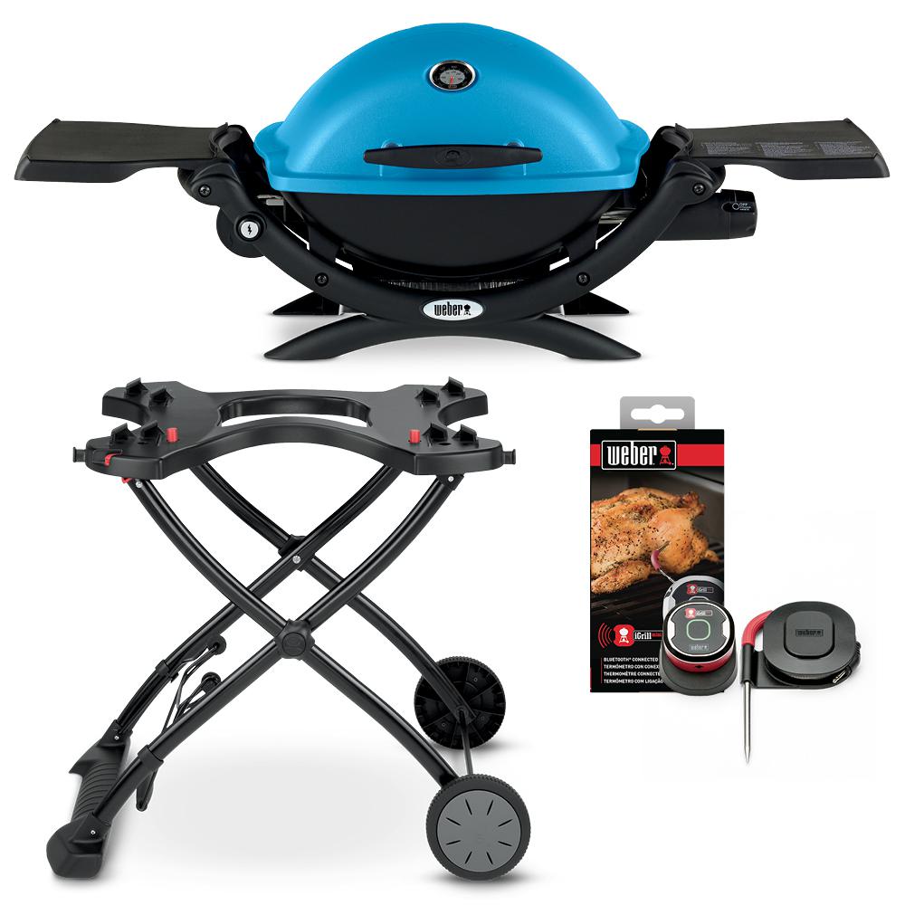 Q 1200 Portable Propane Gas Grill Combo with Rolling Bangladesh Ubuy