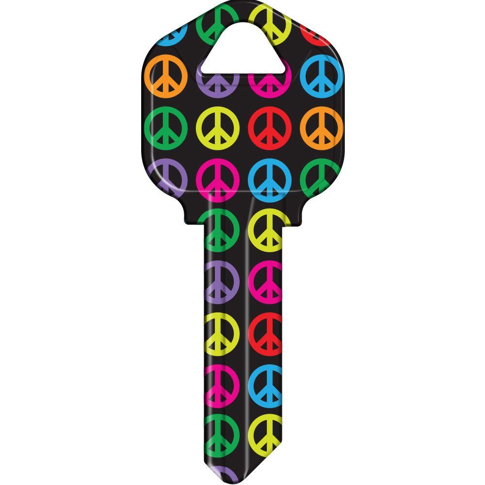 Hy Ko Blank Kwikset Peace House Key 16010kw1 32 The Home Depot