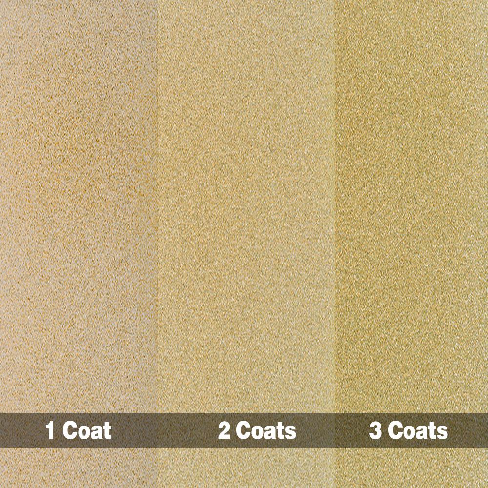 Rust Oleum 1 Qt Harvest Gold Glitter Interior Paint 2 Pack