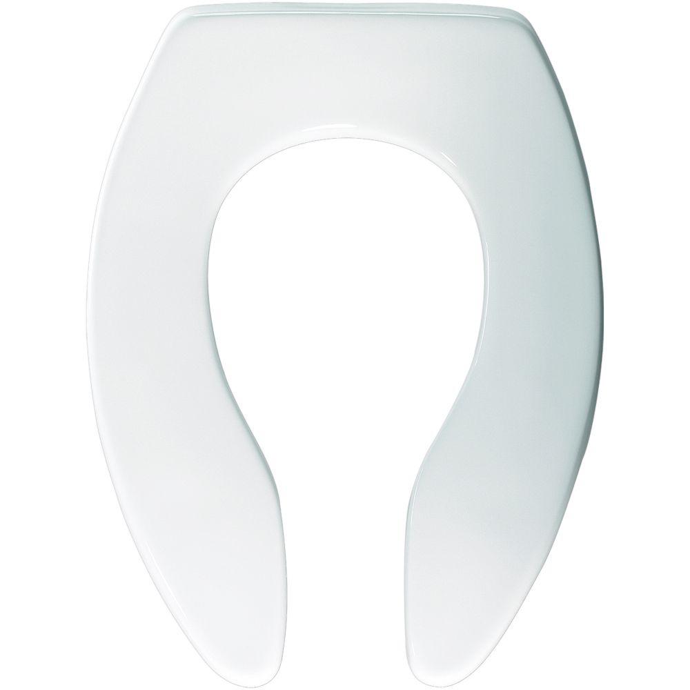 TOTO SoftClose Elongated Closed Front Toilet Seat in Cotton Whitess114
