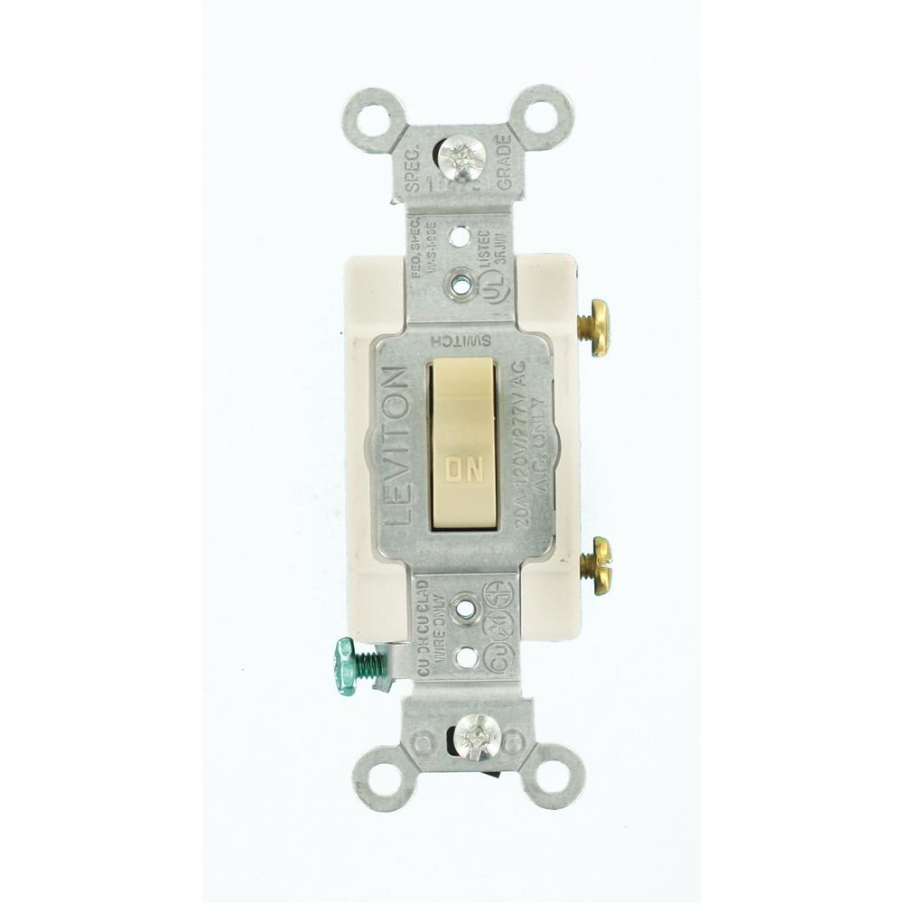 20 amp single pole toggle switch
