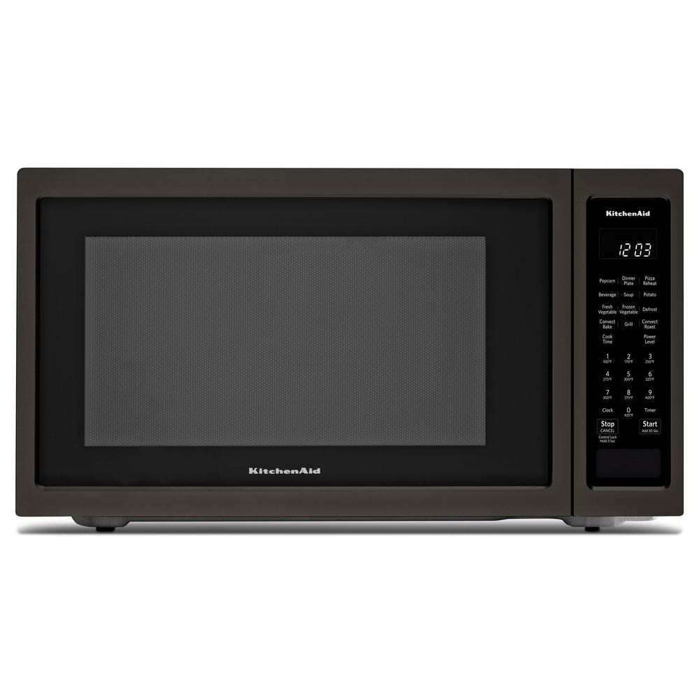 Whirlpool 0 5 Cu Ft Countertop Microwave In Black Wmc20005yb The 1 5 Cu Ft Countertop Microwave In Black Stainless With Printshield