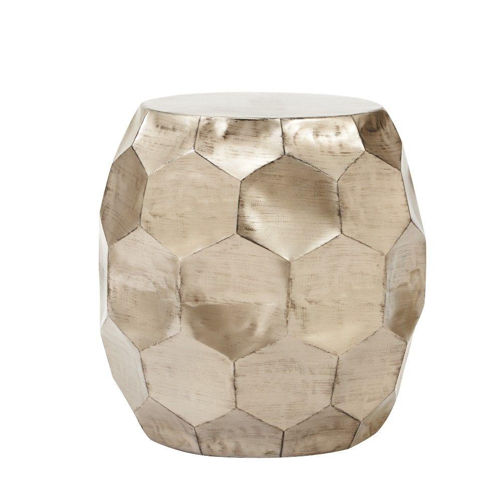 Home Decorators Collection Honeycomb Burnished Truffle End ...