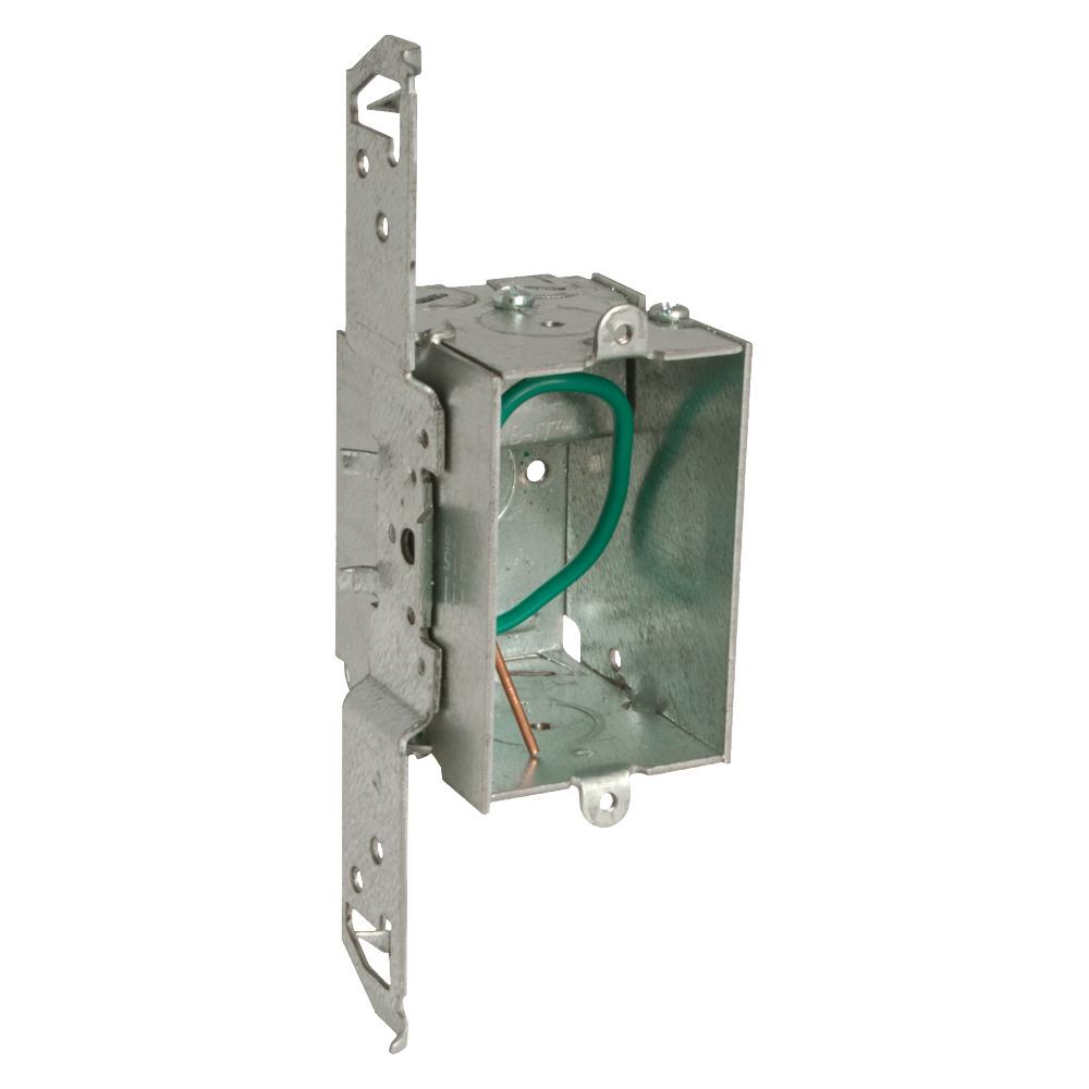 RACO Stab-It 3 x 2 inch Metal Switch Electrical Box (50-Pack) by RACO