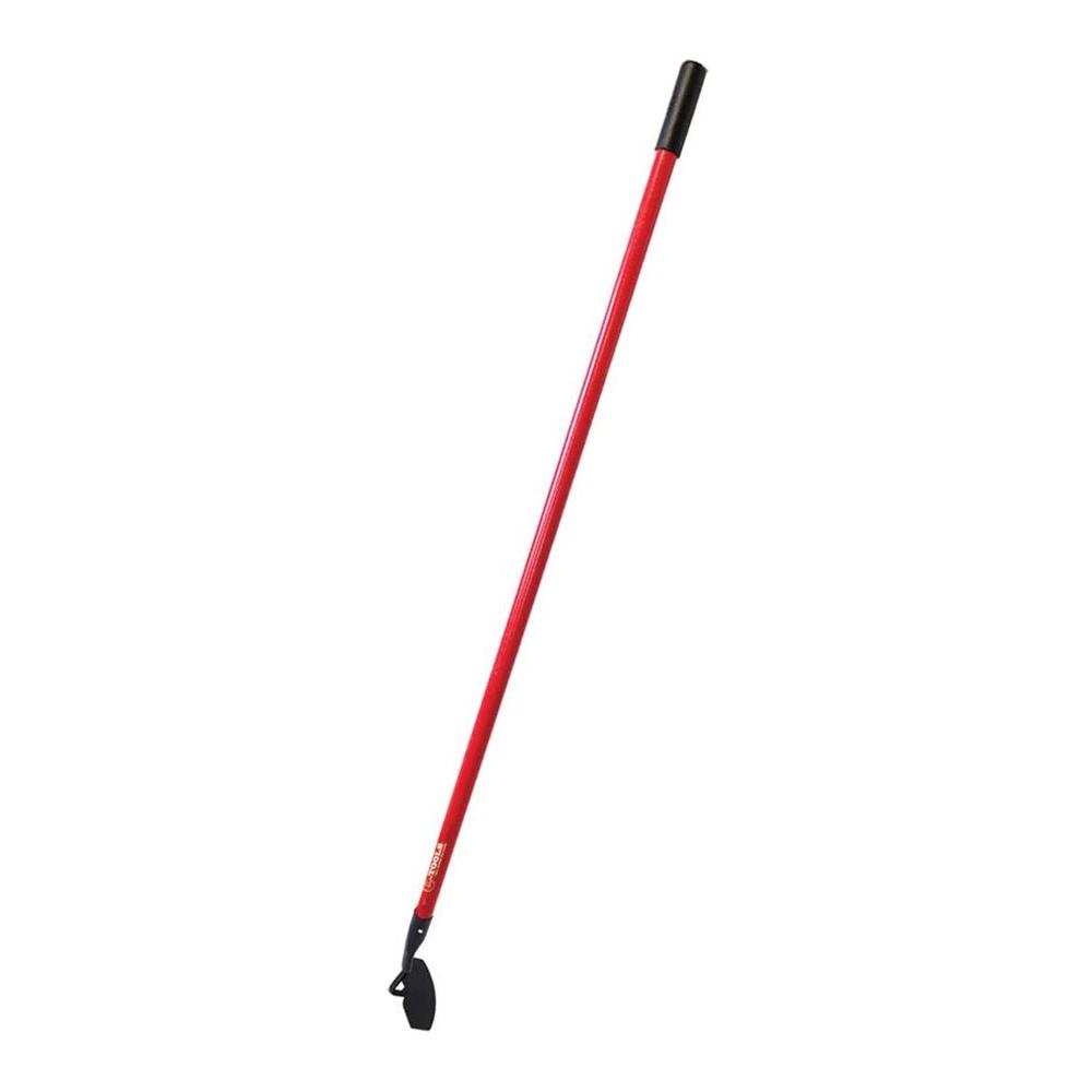 Bully Tools 7-Gauge Curved Garden Hoe with Fiberglass Handle by Bully Tools