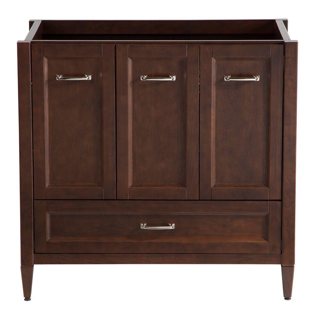 Home Decorators Collection Claxby 36 in. W Bath Vanity Only in