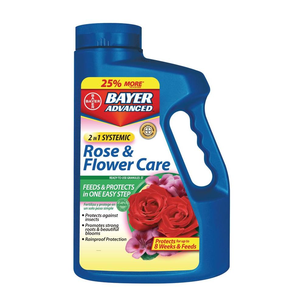 Bayer Advanced 5 lb. 2in1 Systemic Rose and Flower Care ReadytoUse