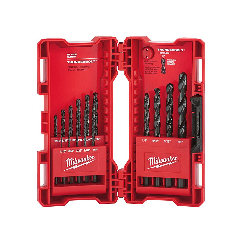 Milwaukee Black Oxide Drill Bit Set15 Piece