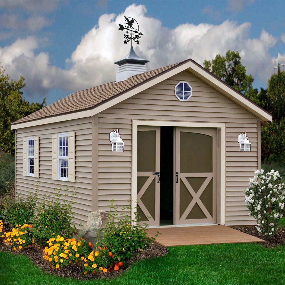 Best Barns South Dakota 12 Ft X 12 Ft Prepped For Vinyl Storage Shed Kit Southdakota 1212 The Home Depot