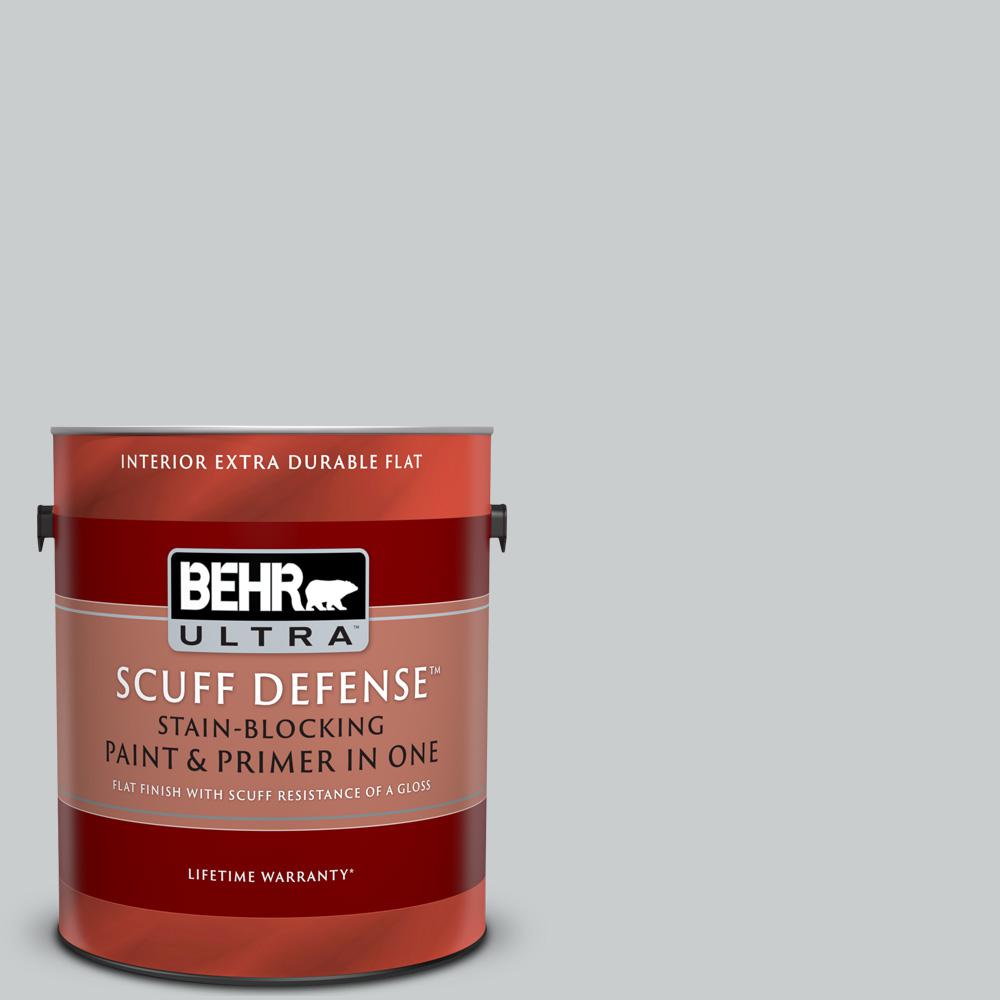 BEHR ULTRA SCUFF DEFENSE 1 gal. N5002 Loft Space Extra Durable Flat