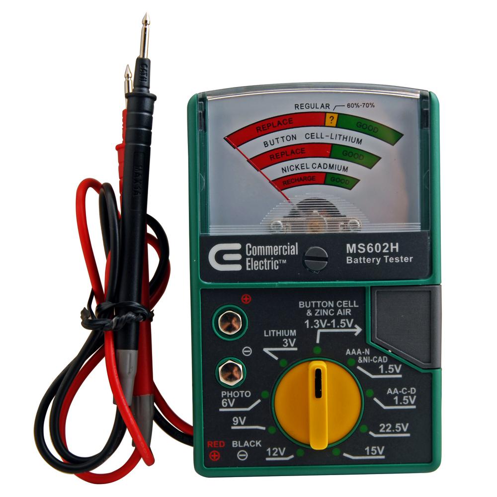 Commercial Electric Electric Battery Tester