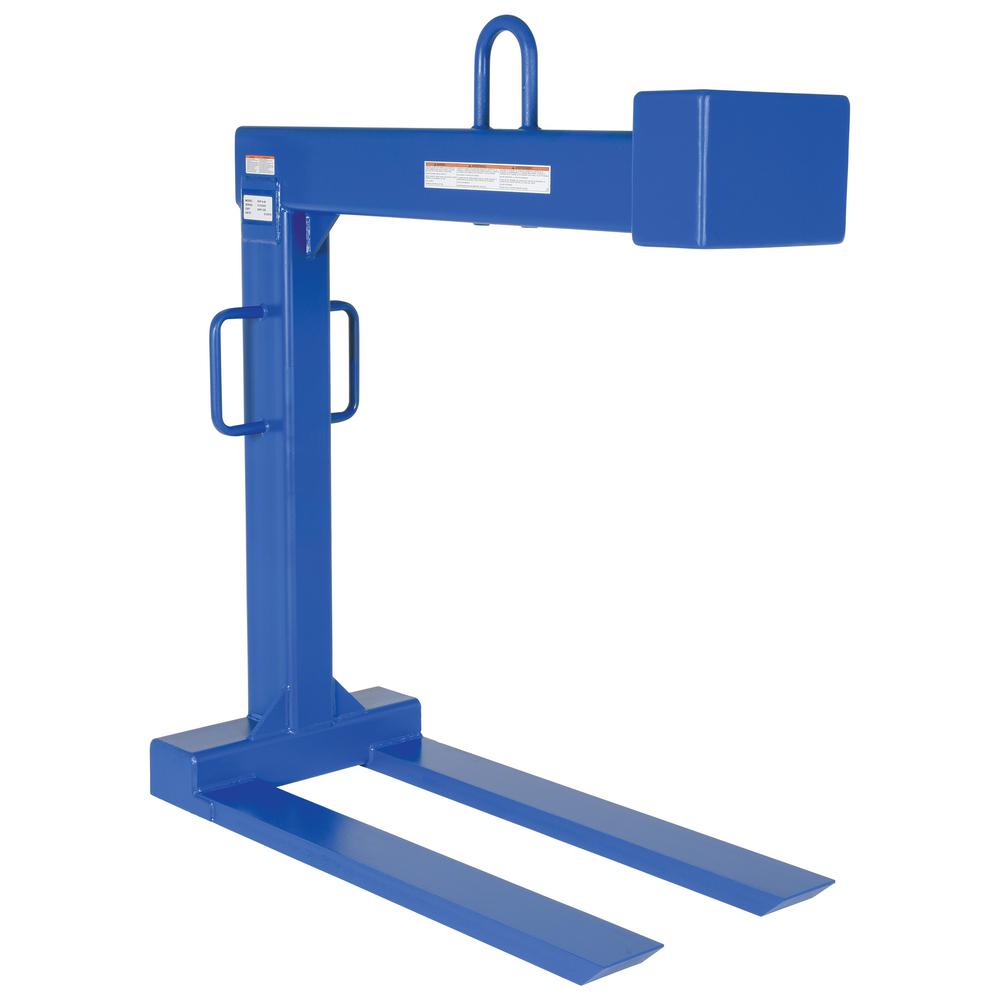 Vestil 6,000 lb. Capacity Pallet Lifter with 48 in. ForksHDP648 The Home Depot