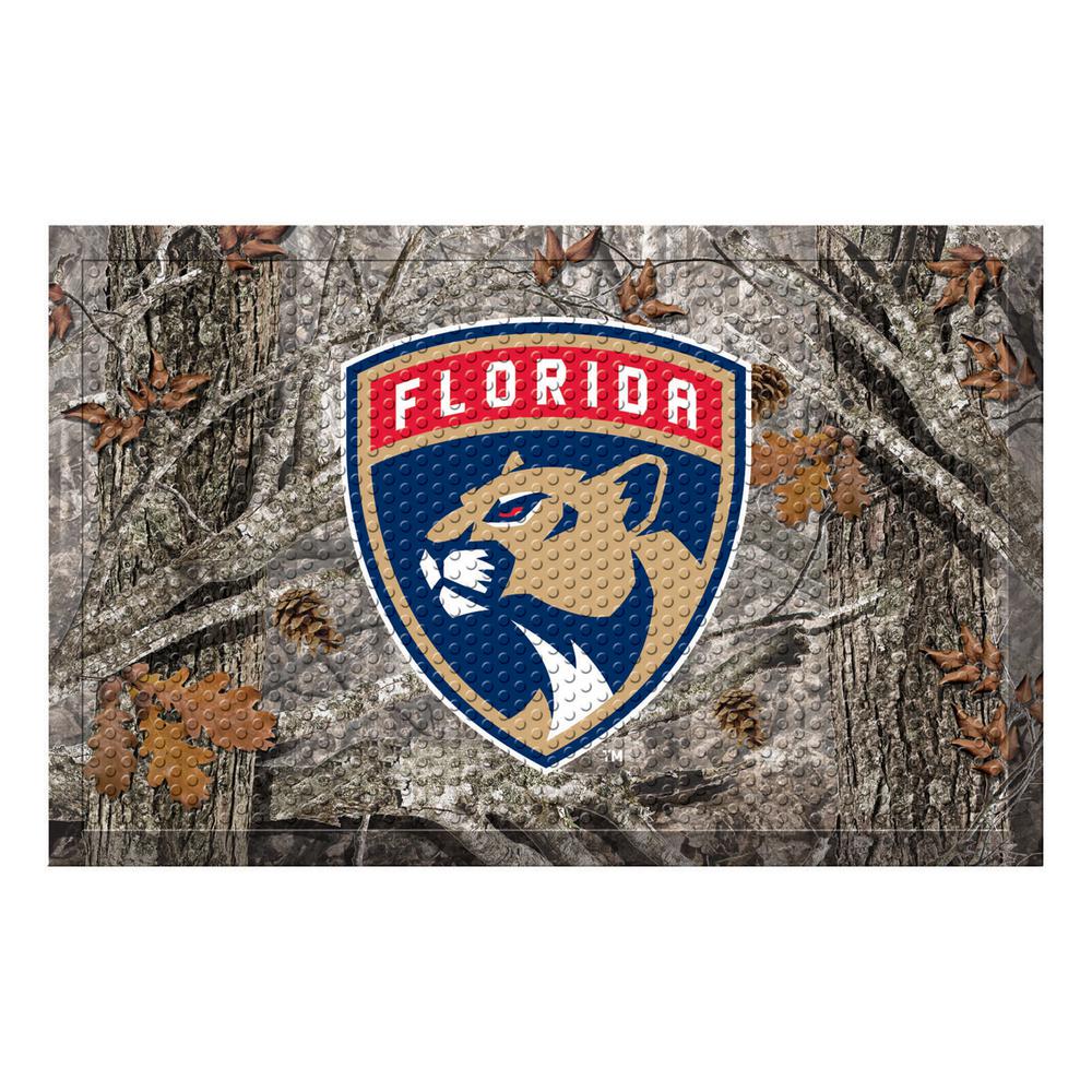 Fanmats Nhl Florida Panthers 19 In X 30 In Outdoor Camo