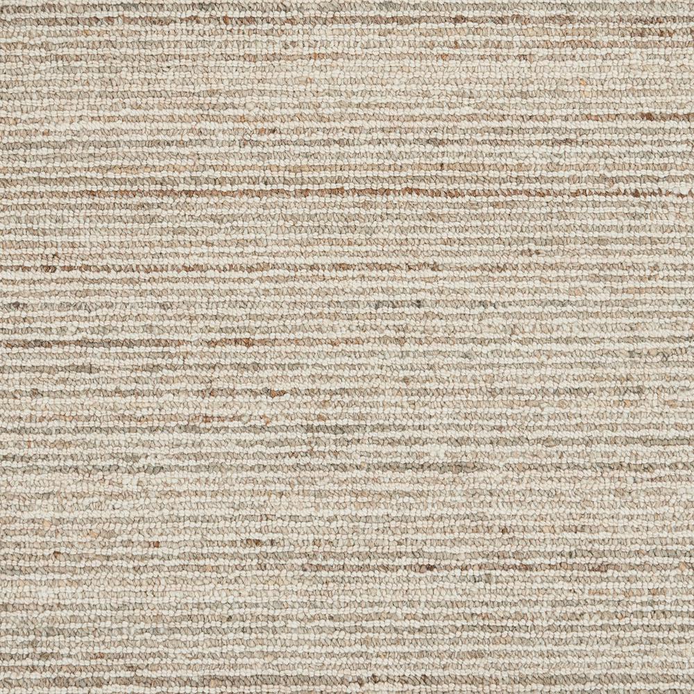 Natural Harmony Lively Color Oatmeal Texture Custom Area Rug with Pad