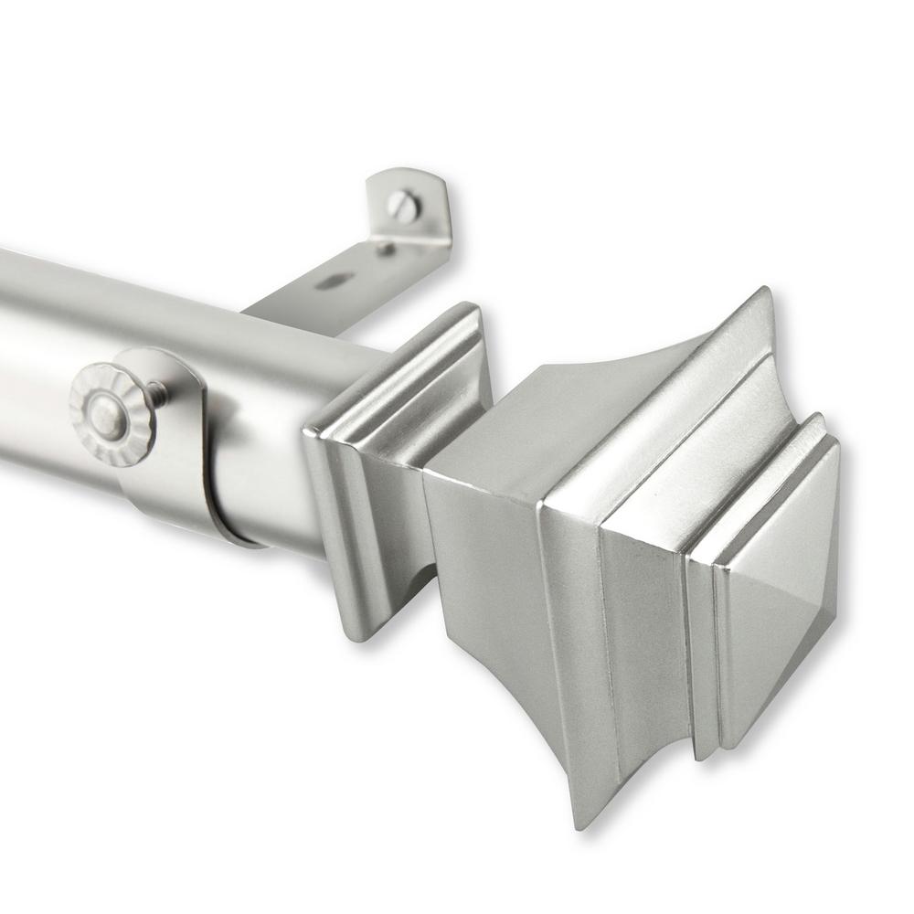 Rod Desyne Bach 1 5 In Non Telescoping Single Curtain Rod 11 Ft