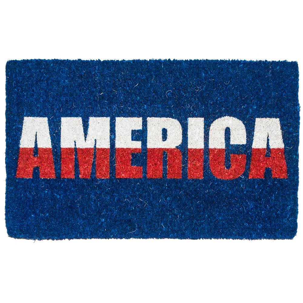 Entryways Folk Flowers 17 In X 28 In Non Slip Coir Door Mat P2112 The Home Depot