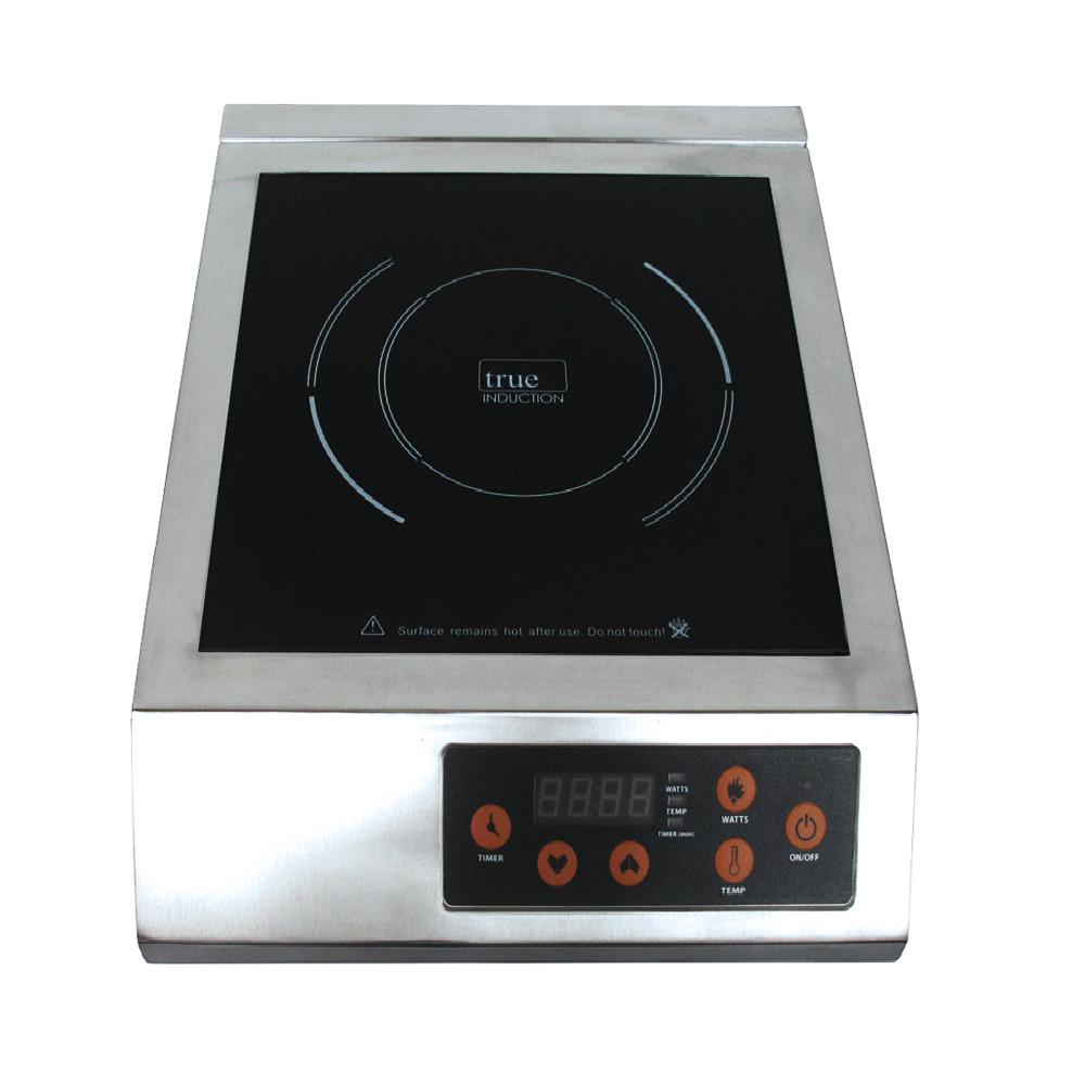 True Induction 13 In Glass Induction Cooktop In Stainless Steel