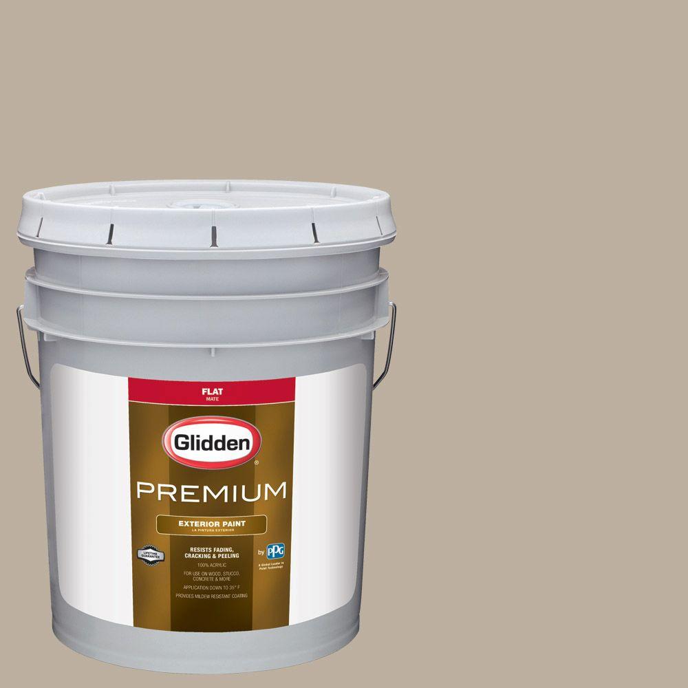 Glidden Premium 5gal. HDGWN27 Dry Goods Neutral Flat