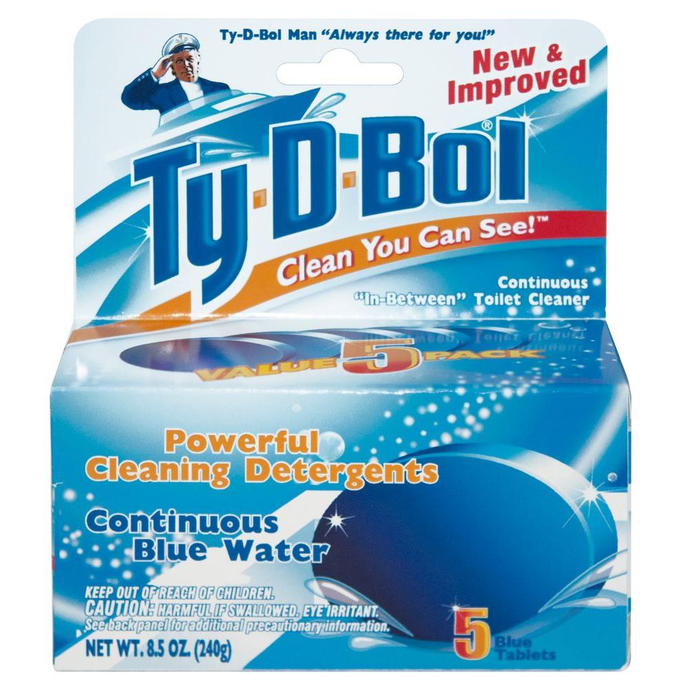 TyDBol 1.7 oz. Natural Automatic Toilet Bowl Cleaner Tablet (6Pack)561000.6 The Home Depot