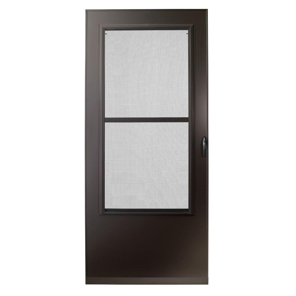 Prehung storm door