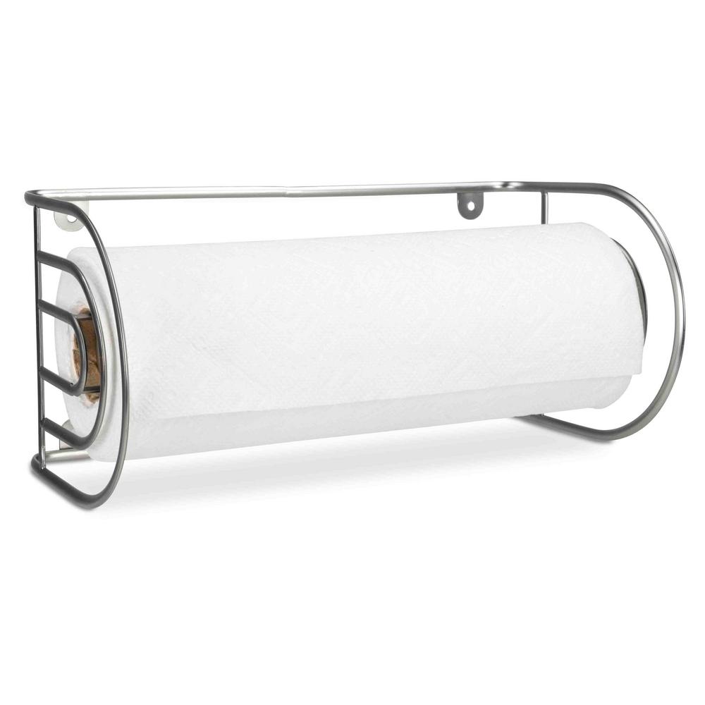 HOME basics Wall-Mounted Paper Towel Holder-PH44623 - The Home Depot