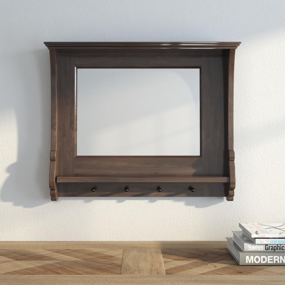 southern enterprises torrey 21 in h x 24 in w entryway mirror in