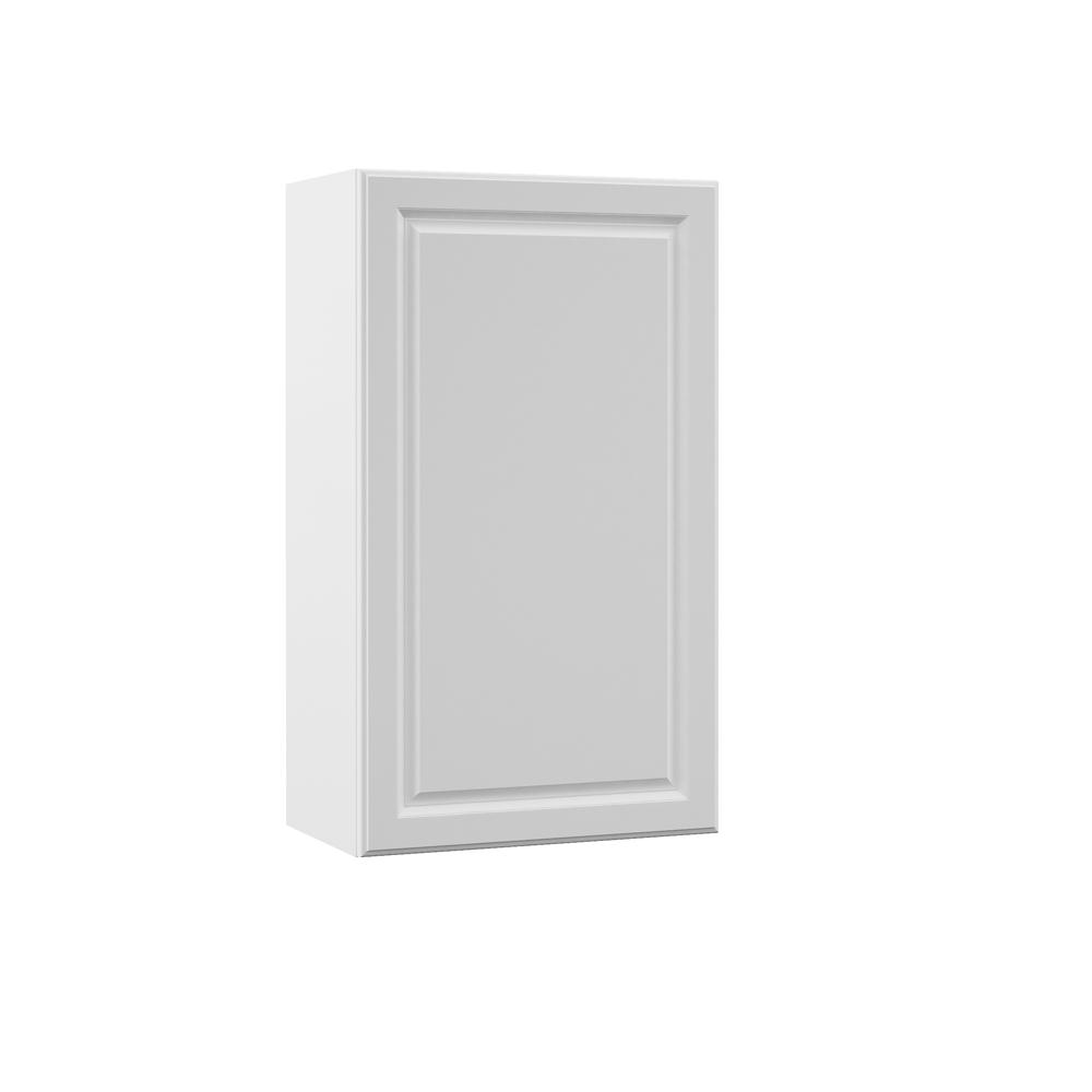 Hampton Bay Designer Series Elgin Assembled 33x24x15 in. Wall Kitchen in WhiteW332415