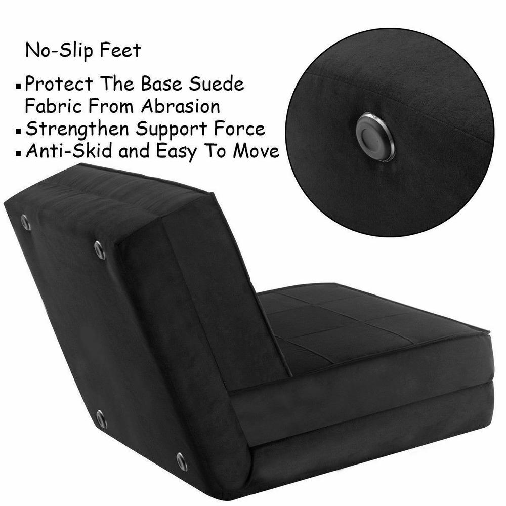 Costway Convertible Fold Down Sofa Chair Flip Out Lounger Sleeper