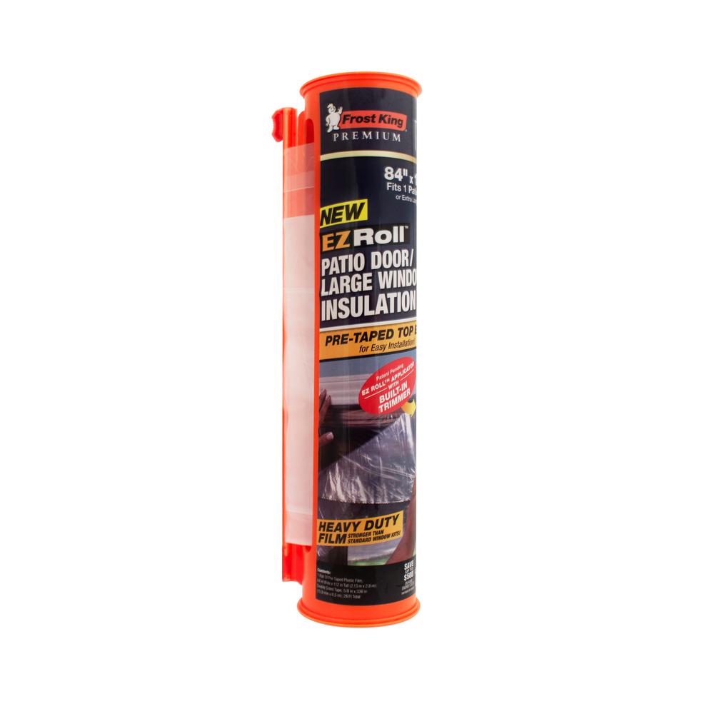 Frost King 84 In X 112 In Cylinder Ez Roll Patio Door Shrink Kit