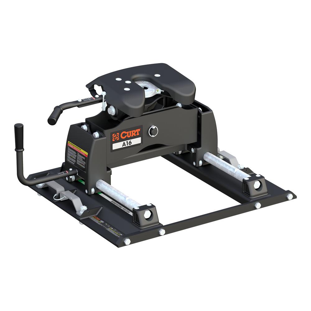 CURT A16 5th Wheel Hitch with Ford Puck System Roller16675 The Home