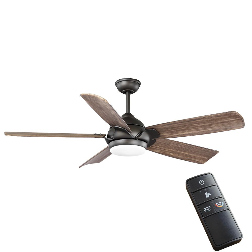 Home Decorators Collection Camrose 60 in. Integrated LED Bronze Ceiling ...