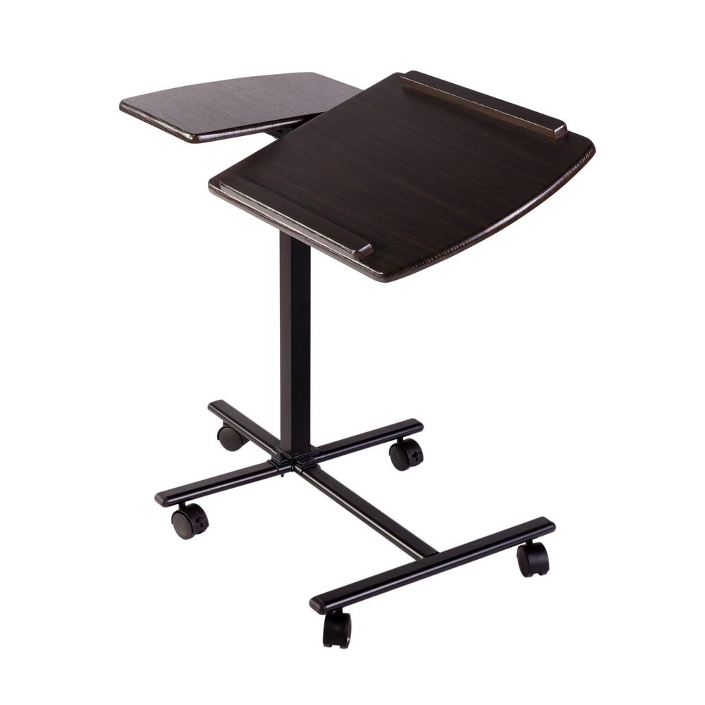Onespace Espresso Angle And Height Adjustable Mobile Laptop
