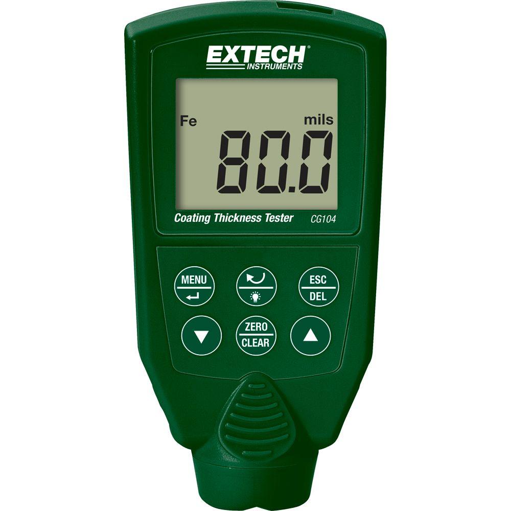 Extech Instruments Coating Thickness TesterCG104 The Home Depot