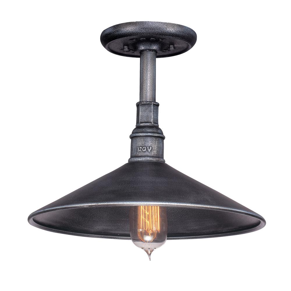 Troy Lighting Toledo 1 Light Old Silver Outdoor Hanging Pendant Troy Lighting Toledo 1 Light Old Silver Outdoor Hanging Pendant