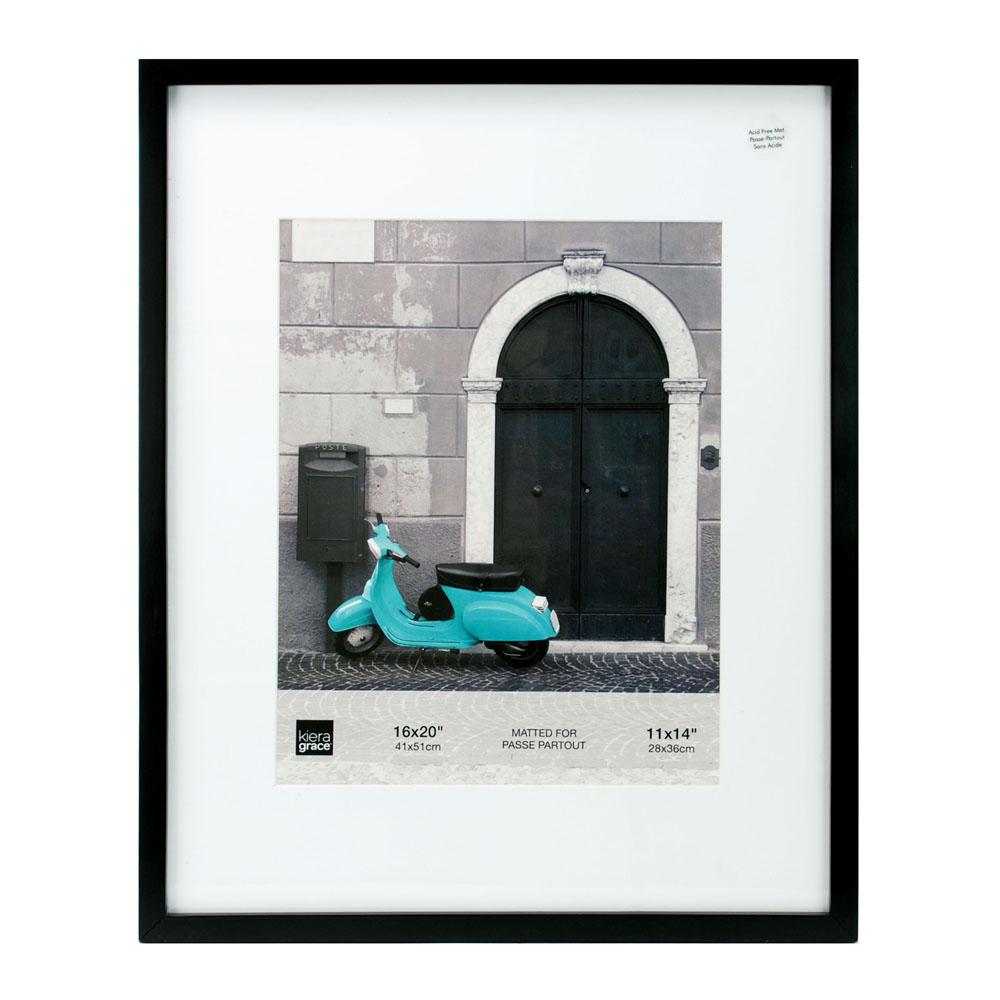 Kiera Grace Contempo 16 In X 20 11 14 Black Wood Contempo 16 In X 20 11 14 Black Wood Frame