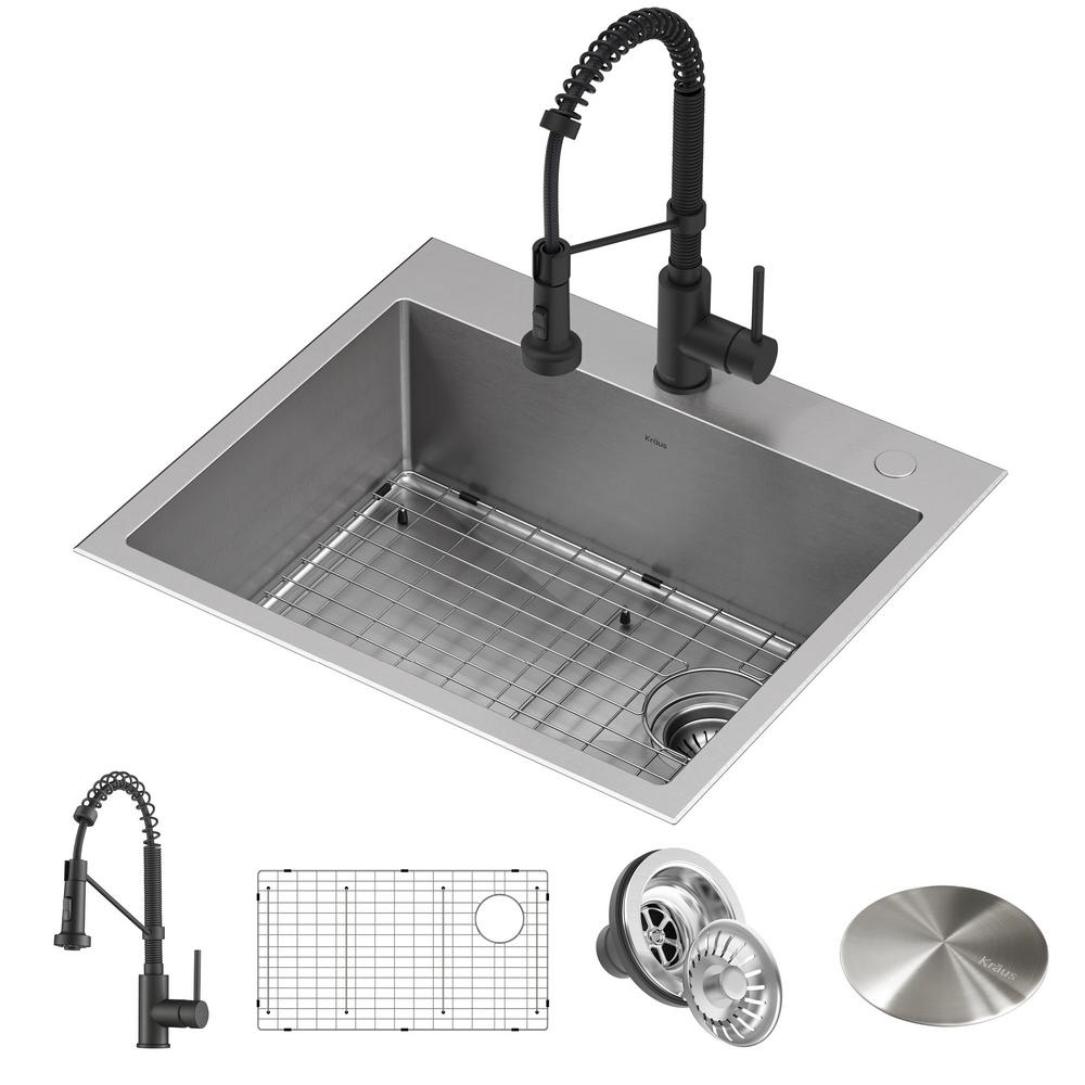 undermount sinks loften kpf kraus 1610mb 25in bolden