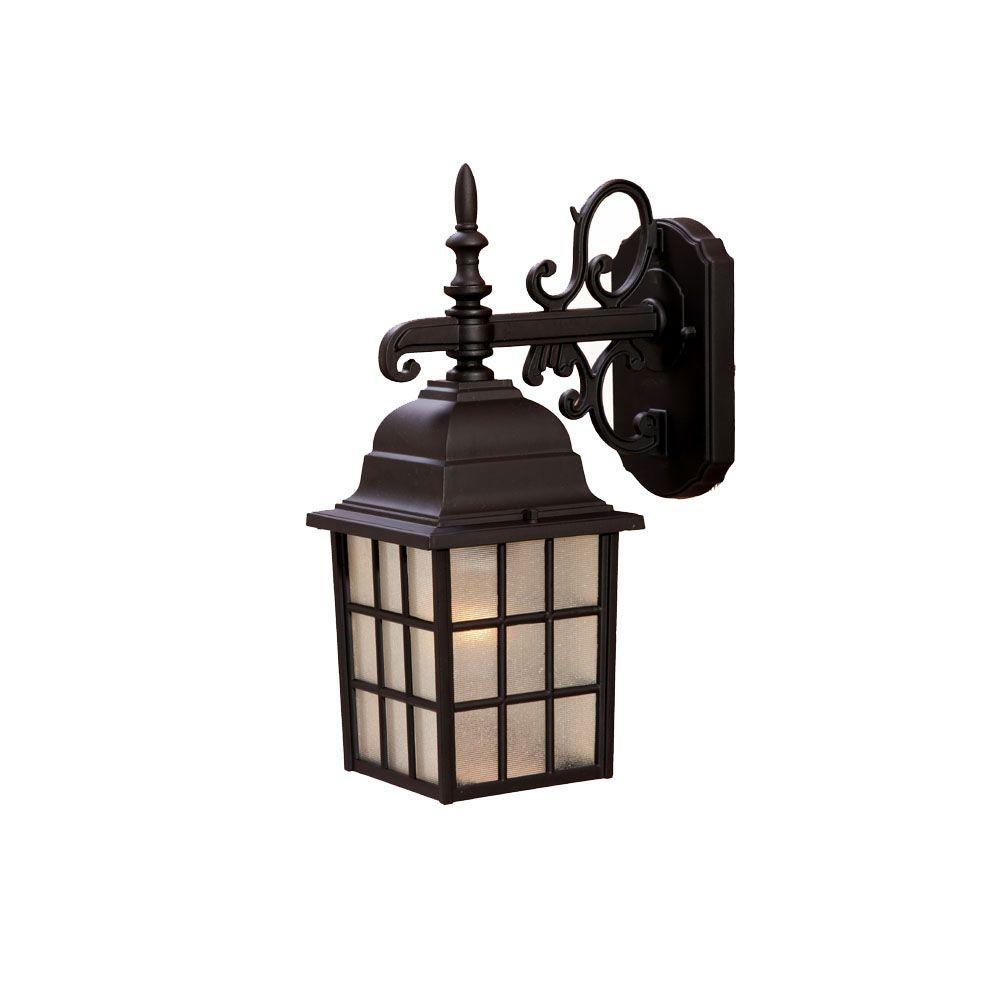 Textured White Wall Lights Outdoor Lighting Acclaim 5302tw