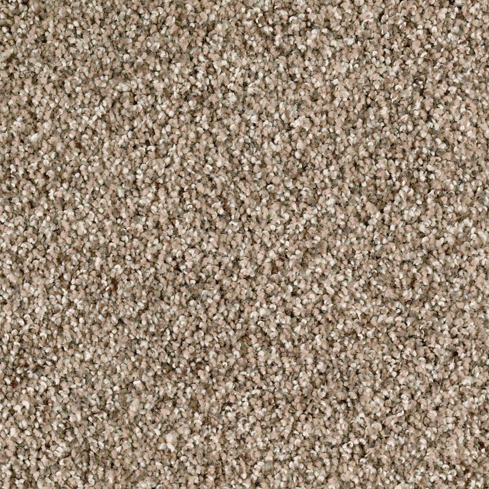 LifeProof Carpet Sample Briarmoor II Color Mystic Wood Texture 8 in