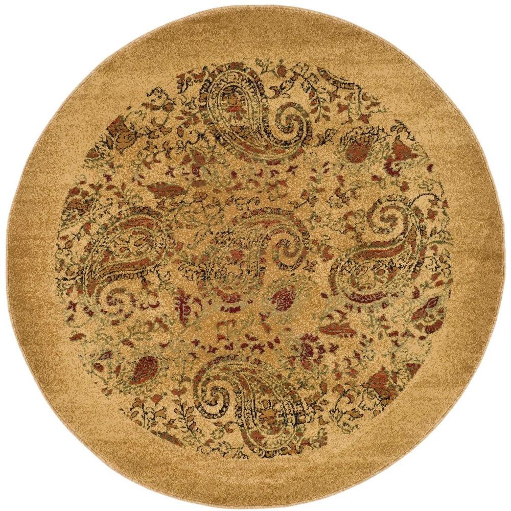 Safavieh Lyndhurst Beige/Multi 10 ft. x 10 ft. Round Area RugLNH224A