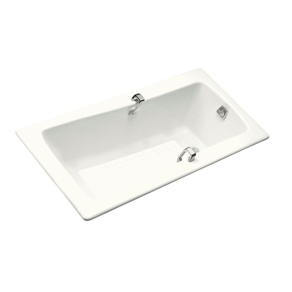 KOHLER Maestro 5.5 ft. Reversible Drain Cast Iron with ...