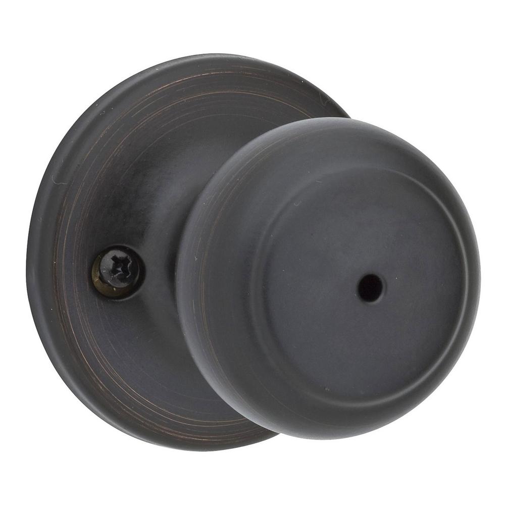 Kwikset Cove Bronze Privacy Door Knob300CV11P6ALRCV1 The