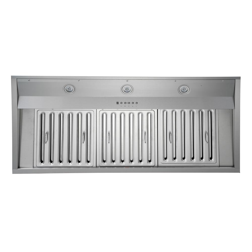 KOBE Range Hoods 1200 CFM 48 in. Wide BuiltIn/Insert Range