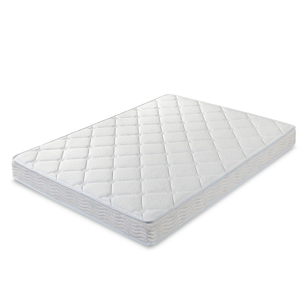 Zinus Hybrid Spring and Gel 6in. Firm Hybrid Tight Top Queen Mattress ...