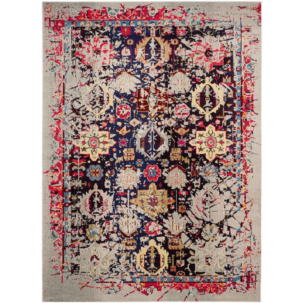 Safavieh Monaco Grey Multi 9 Ft X 12 Area Rug