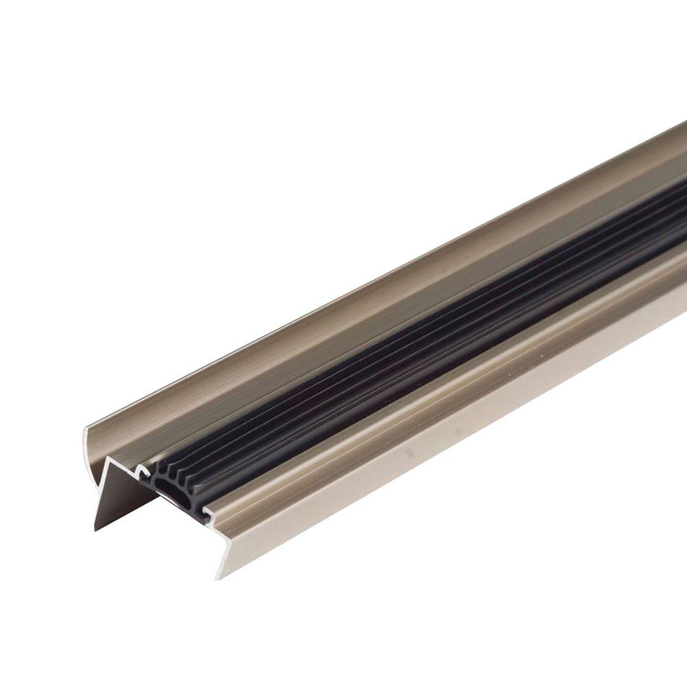 M D Building Products 48 In Satin Nickel U Shaped Door Bottom