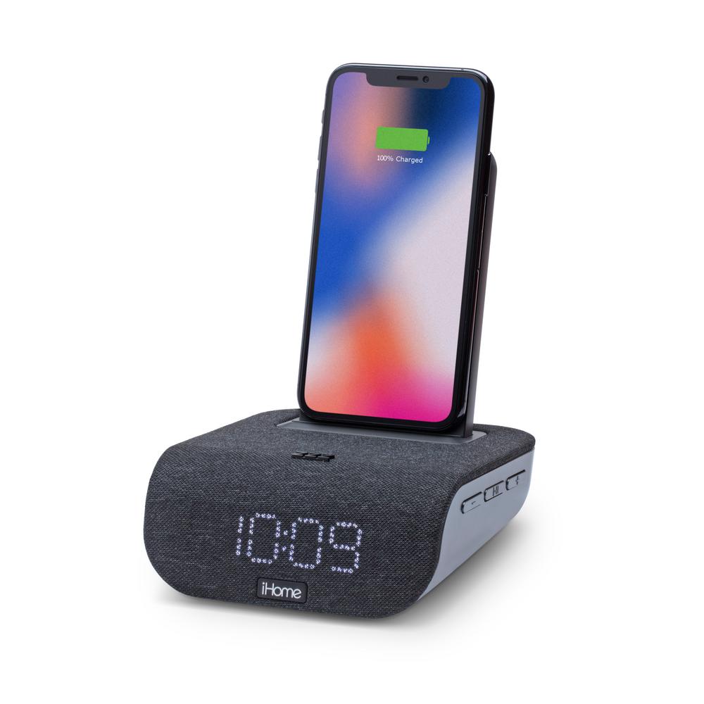 ihome alarm clock speaker with usb charging