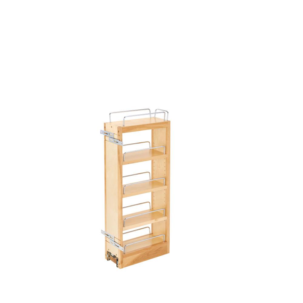 Rev A Shelf 26 25 In H X 5 W 10 75 D Pull Out Wood Wall Rev A Shelf 26 25 In H X 5 W 10 75