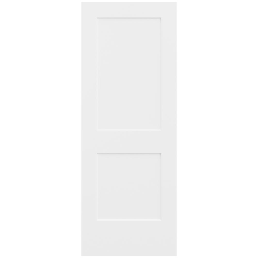 Jeld Wen 32 In X 80 In Monroe Primed Smooth Solid Core Molded
