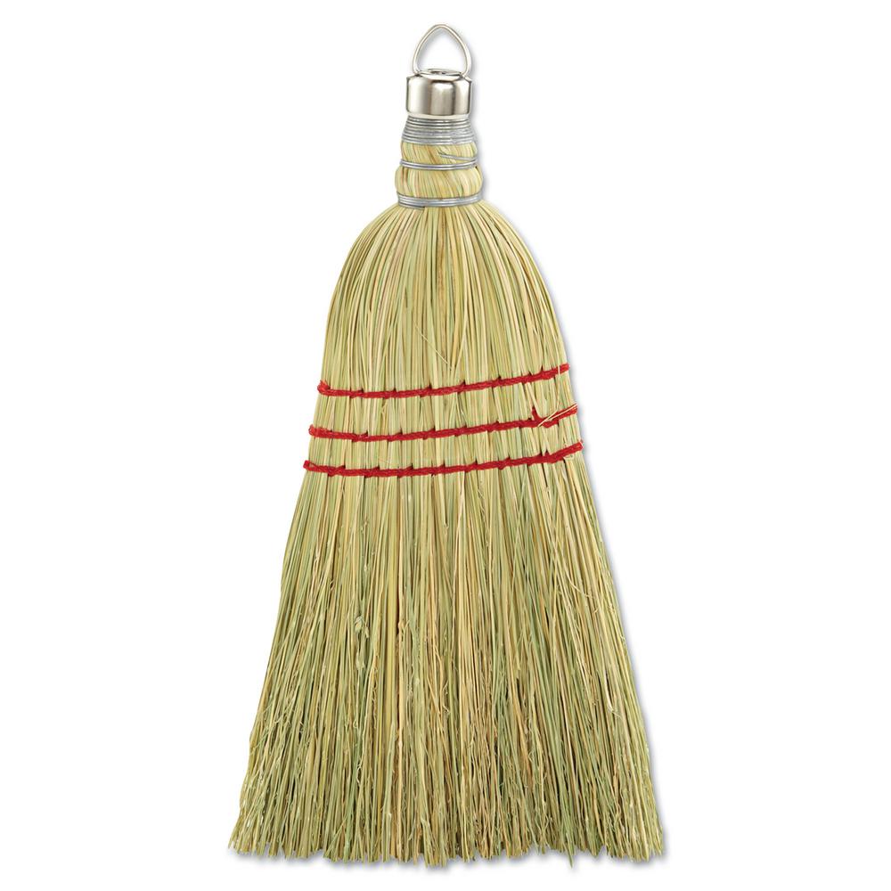 Boardwalk Corn Fiber Bristles Whisk Broom in Yellow (12/Carton ...