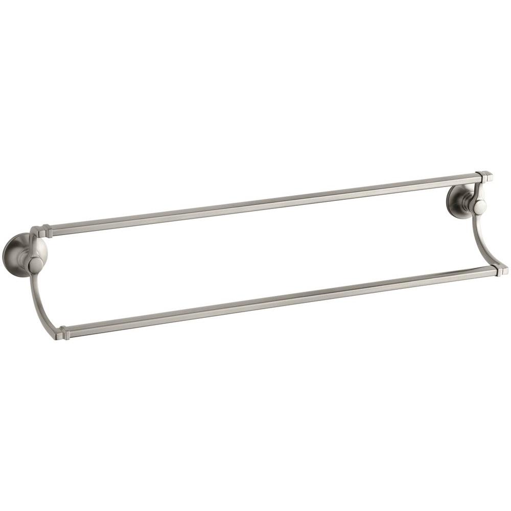 KOHLER Bancroft 24 in. Towel Bar in Vibrant Brushed NickelK11413BN